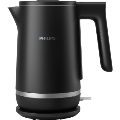 Philips Електрочайник Double Walled Kettle, 1.7л, Strix, з повійними стінками, чорний Philips Електрочайник Double Walled Kettle, 1.7л, Strix, з повійними стінками, чорний