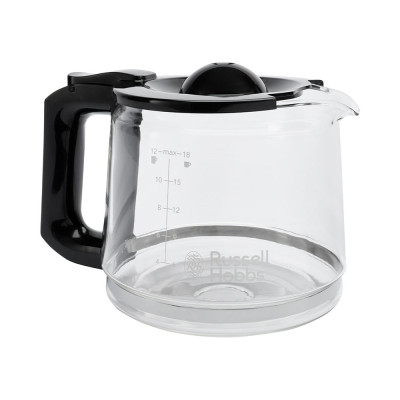 Кофеварка Russell Hobbs Heaton, 1.25л, молотая, черно-серебряный