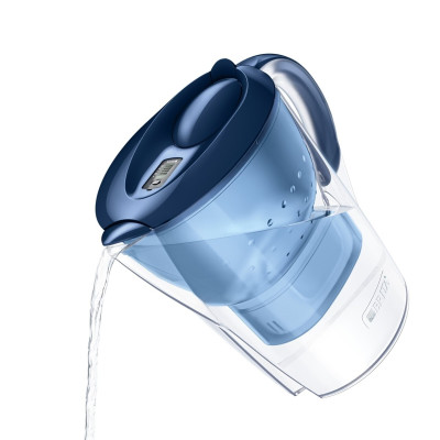 Фільтр-глечик Brita Marella XL Memo MXPro 3.5л (2л очищеної води) з фільтр-картриджем синій 2шт