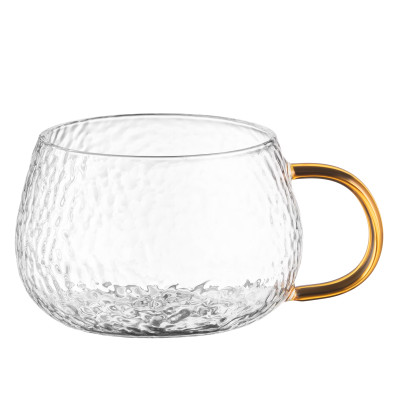 Набір чашок ARDESTO Dew 350мл, 4шт, боросилікатне скло, прозорий