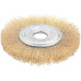 Щітка дискова Tolsen Профі, рифлений дріт 0.3мм, D125мм, посадковий розмір 22.2мм