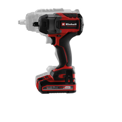 Гайковерт ударний акумуляторний Einhell Professional TP-CW 18/750-C Li BL - Solo 18В 750Нм 0-2200об/хв 1.78кг без АКБ та ЗП Гайковерт ударний акумуляторний Einhell Professional TP-CW 18/750-C Li BL - Solo 18В 750Нм 0-2200об/хв 1.78кг без АКБ та ЗП