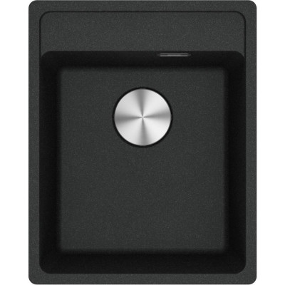 Мийка кухонна Franke Maris, фраграніт, прямокутник, без крила, 410х510х200мм, чаша - 1, врізна, MRG 610-37 TL, онікс Мийка кухонна Franke Maris, фраграніт, прямокутник, без крила, 410х510х200мм, чаша - 1, врізна, MRG 610-37 TL, онікс