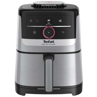 Мультипіч Tefal Easy Fry Silence Smart, 1670Вт, чаша-5л, сенсорне керув., 55 програм, пластик, сірий Мультипіч Tefal Easy Fry Silence Smart, 1670Вт, чаша-5л, сенсорне керув., 55 програм, пластик, сірий