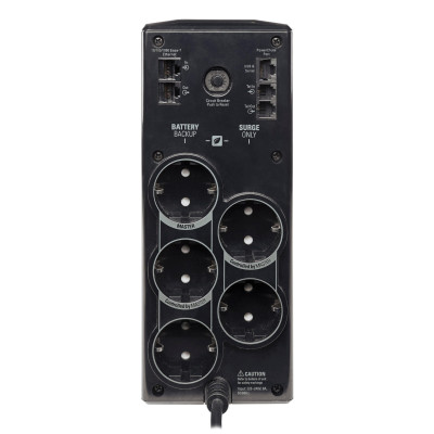 Джерело безперебійного живлення APC Back-UPS Pro 900VA/540W, USB, 3+3 Schuko