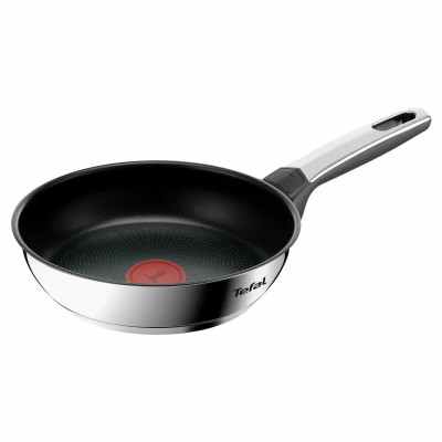 Сковорода Tefal Emotion+, 20см, нержавіюча сталь, бакеліт, чорний Сковорода Tefal Emotion+, 20см, нержавіюча сталь, бакеліт, чорний