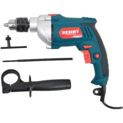 Дриль ударний Зеніт ЗД-1000 1000Вт зубчастий патрон 13мм 0-2800об/хв 1.9кг Дриль ударний Зеніт ЗД-1000 1000Вт зубчастий патрон 13мм 0-2800об/хв 1.9кг