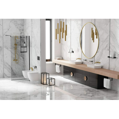 Полиця Deante Mokko пласка, чорна