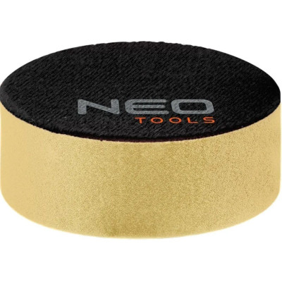 Диск полировальный Neo Tools, губка мягкая, на липучке, 80x25мм Диск полировальный Neo Tools, губка мягкая, на липучке, 80x25мм