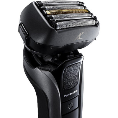 Бритва електр. Panasonic сіткова, 14000 об/хв, бритв.головок-5, Li-Ion, сух.+волог., тример, чорний Бритва електр. Panasonic сіткова, 14000 об/хв, бритв.головок-5, Li-Ion, сух.+волог., тример, чорний