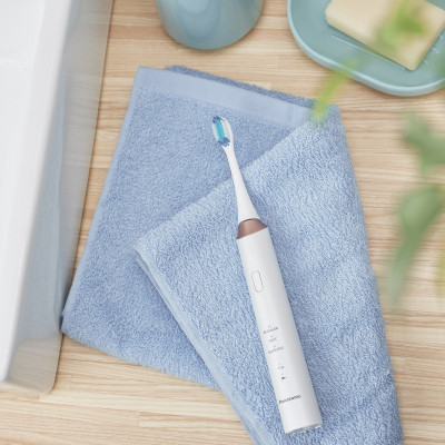 Щітка зубна електр. Panasonic, 31т. колив/хв, насадок-1, білий