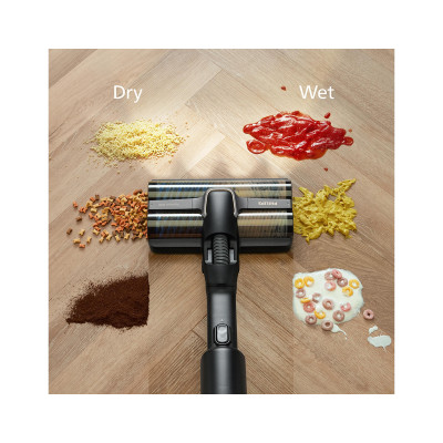 Пилосос Philips безпровідний AquaTrio, вологе прибирання, конт пил -0.42л, автон. робота до 25хв, PowerCyclone Aqua, чорний Пилосос Philips безпровідний AquaTrio, вологе прибирання, конт пил -0.42л, автон. робота до 25хв, PowerCyclone Aqua, чорний