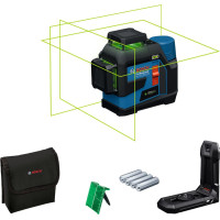 Нівелір лазерний Bosch GLL 12V-100-33 CG 12В/4АА до 30м ±0.3мм/м зелений промінь чохол 1.76кг Нівелір лазерний Bosch GLL 12V-100-33 CG 12В/4АА до 30м ±0.3мм/м зелений промінь чохол 1.76кг