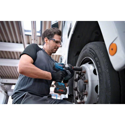 Bosch Гайковерт ударний, GDS18V-1000, акумуляторний, 18В, 3 швидкості, 1000Нм, 2.9кг, без АКБ та зарядного пристрою