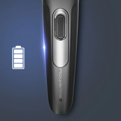 Тример Rowenta Stylis Easy, для бороди і вусів, мережа+акум., насадок-2, сталь, чорний