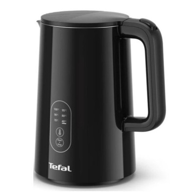 Електрочайник Tefal Thermo Protect Control 1.5л, Strix, з подвійними стінками, 6 темп.реж, чорний