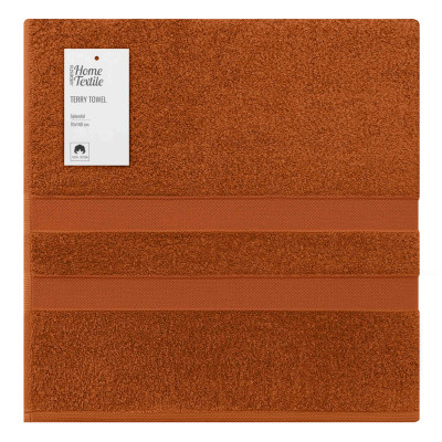 Рушник махровий ARDESTO Splendid 70х140см, 100% бавовна, теракотовий