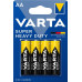 Батарейка Varta Super Heavy Duty  вугільно-цинкова AA блістер, 4 шт