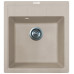 Мийка кухонна Adamant Brick, штучний камінь, квадрат, без крила, 460x515x200мм, чаша - 1, врізна, Avena