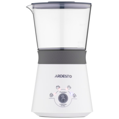 Вспениватель-подогреватель Ardesto 300Вт, емкость резервуара-330мл, белый (MBC-Y300W)