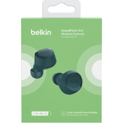 Belkin Навушники Soundform Bolt True Wireless Teal Belkin Навушники Soundform Bolt True Wireless Teal