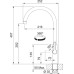 Змішувач для кухні Franke Maris Slim J, довж.виливу - 252мм, поворотний, 1важіль, хром Змішувач для кухні Franke Maris Slim J, довж.виливу - 252мм, поворотний, 1важіль, хром