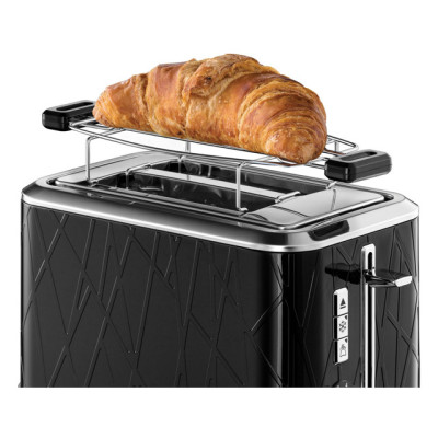 Тостер Russell Hobbs Structure, 1050Вт, пластик, чорний
