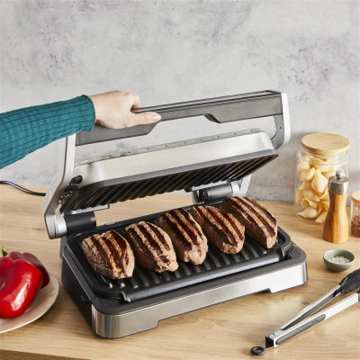 Гриль Tefal прижимний OptiGrill 4in1 XL 2200Вт, темп. режимів-4, з`ємні пластини, форма для випічки, метал Гриль Tefal прижимний OptiGrill 4in1 XL 2200Вт, темп. режимів-4, з`ємні пластини, форма для випічки, метал