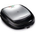 Мультимейкер Tefal Snack Time 3in1 700Вт, тефлон, 2 пластини, корпус-метал, чорно-сірий