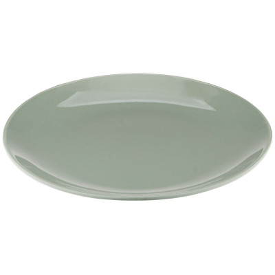 ARDESTO Тарілка обідня Capri, 26.8см, порцеляна, зелений ARDESTO Тарілка обідня Capri, 26.8см, порцеляна, зелений
