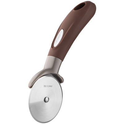 Ніж для піци ARDESTO Gemini, 20см, нержавіюча сталь, пластик, сіро-коричневий