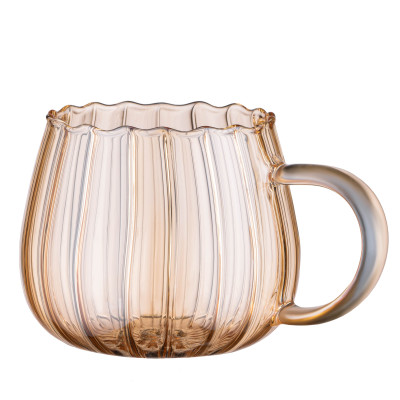 ARDESTO Набір чашок з ручками Golden Moon 350мл, 2шт, боросилікатне скло, прозорий ARDESTO Набір чашок з ручками Golden Moon 350мл, 2шт, боросилікатне скло, прозорий