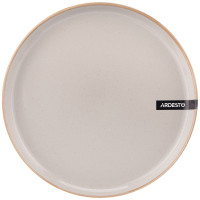 ARDESTO Тарілка обідня Apulia, 26.6см, кераміка, сірий