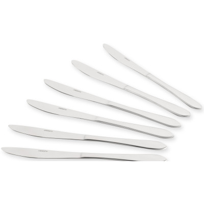 Набір столових ножів ARDESTO Gemini Kensington, 6 приборів, нержавіюча сталь Набір столових ножів ARDESTO Gemini Kensington, 6 приборів, нержавіюча сталь