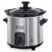 Медленноварка Russell Hobbs CompactHome, 145Вт, чаша-2л, механическое управление, съемная крышка, нержавеющая сталь, серый