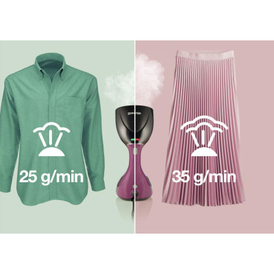 Відпарювач Gorenje, 2100Вт, 220мл, 35 гр., чорний Відпарювач Gorenje, 2100Вт, 220мл, 35 гр., чорний