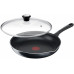 Сковорода з кришкою Tefal Day by Day, 28см, з кришкою, алюміній, бакеліт, скло, чорний Сковорода з кришкою Tefal Day by Day, 28см, з кришкою, алюміній, бакеліт, скло, чорний