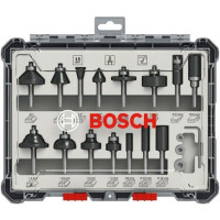Набір комбінованих фрез Bosch Professional 6мм 15шт
