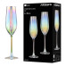 Набір келихів для шампанського ARDESTO Black Mars Zenith 250мл, 2шт, скло, прозорий