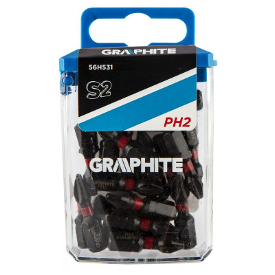Graphite Біти ударні, 20шт, 1/4