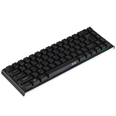 Клавиатура мембранная 2E GAMING KG360 68key, USB-A/WL, EN/UA/RU, RGB, черный (2E-KG360UBK)