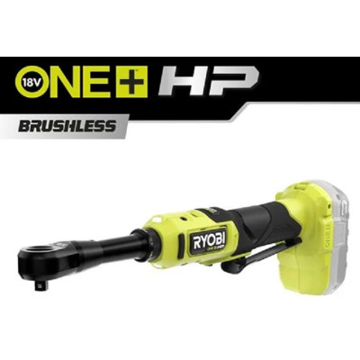 Трещотка аккумуляторная Ryobi ONE+ НР RRW1838X-0 18В 3/8" 75Нм 230об/мин 3 положения головки удлиненная 1.3кг (без АКБ и ЗУ)