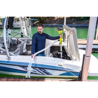 Насос акумуляторний Ryobi RY18STPA-0 5133005716 RYOBI, ONE+ 18В, телескопічний, підйом 7м, 0.7 бар, вихід 25 мм, IPX8 (без АКБ та ЗУ) 5133005716