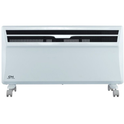 Конвектор Cooper&Hunter, 25м2, 2000Вт, механическое управление, закрытый нагревательный элемент, IP24, черный Конвектор Cooper&Hunter, 25м2, 2000Вт, механическое управление, закрытый нагревательный элемент, IP24, черный