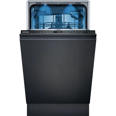 Посудомийна машина Siemens вбудована, 10компл., A+, 45см, дисплей, 3й кошик, Zeolith, білий