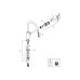 Смеситель кухонный Grohe Eurosmart Cosmopolitan, дл.вылива - 224мм, поворотный, однорычий, супер сталь Смеситель кухонный Grohe Eurosmart Cosmopolitan, дл.вылива - 224мм, поворотный, однорычий, супер сталь