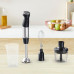 Блендер Tefal заглибний Quickchef+ 1000Вт, 3в1, чаша-800мл, чопер-500мл, турборежим, сріблясто-чорний HB673830