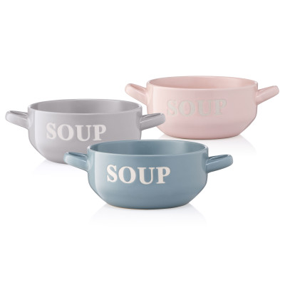 Бульонница Ardesto Cream, 700мл, керамика, голубой, голубой