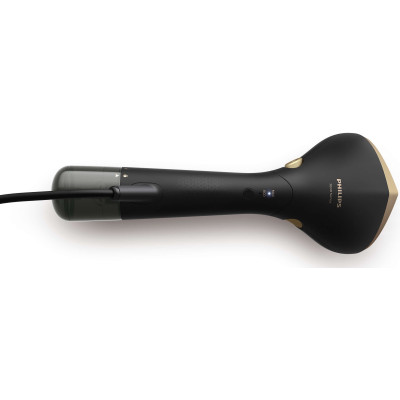 Відпарювач PHILIPS компактний, 1500Вт, 100 и 200мл, постійна пара - 28гр, керам. підошва, чорний Відпарювач PHILIPS компактний, 1500Вт, 100 и 200мл, постійна пара - 28гр, керам. підошва, чорний