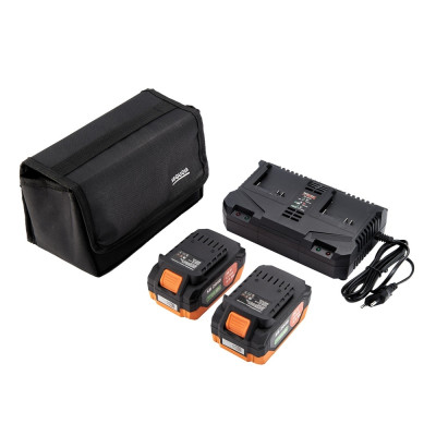 Пила ланцюгова акумуляторна SEQUOIA SBC4016BS-E2W 40В(20В+20В) акб 2х4.0А·год шина 40см 3/8